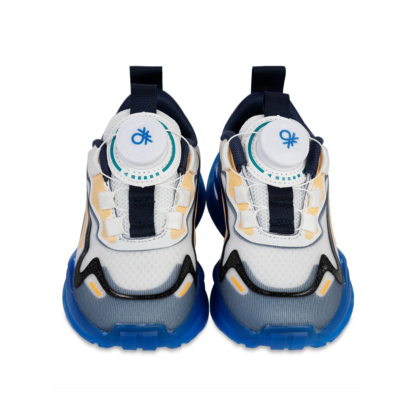Benetton Erkek Çocuk Spor Ayakkabı 31-35 Numara Beyaz-Mavi